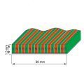 Banda magnetica l 50  h 1.5 C