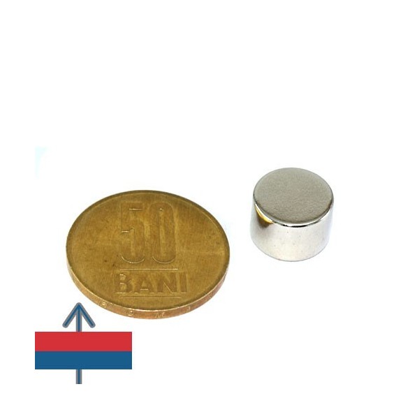 Magnet neodim disc 12 x 08 mm 2