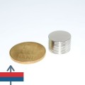 Magnet neodim disc 15 x 01 mm 7