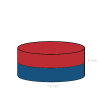 Magnet neodim disc 15 x 08 mm 2 2