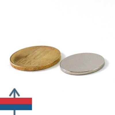 Magnet neodim disc 20 x 1.5 mm 3