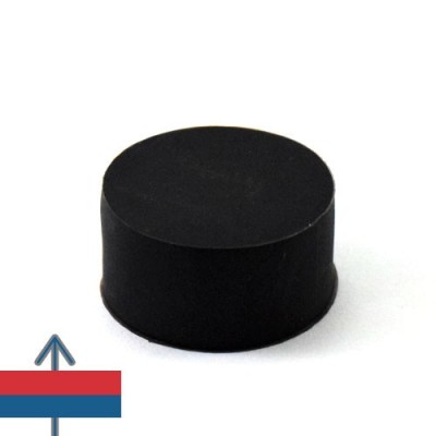 Magnet neodim disc 22 x 11.4 mm cauciucat 4