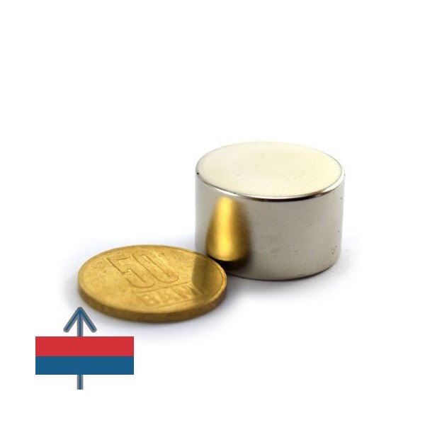 Magnet neodim disc 25 x 15 mm 3
