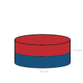Magnet neodim disc 30 x 10 mm schema