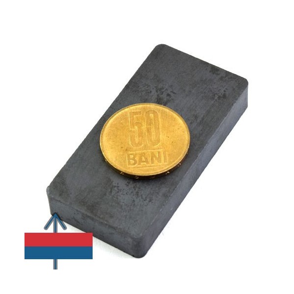 Magnet ferita bloc 60 x 30 x 10 mm 3