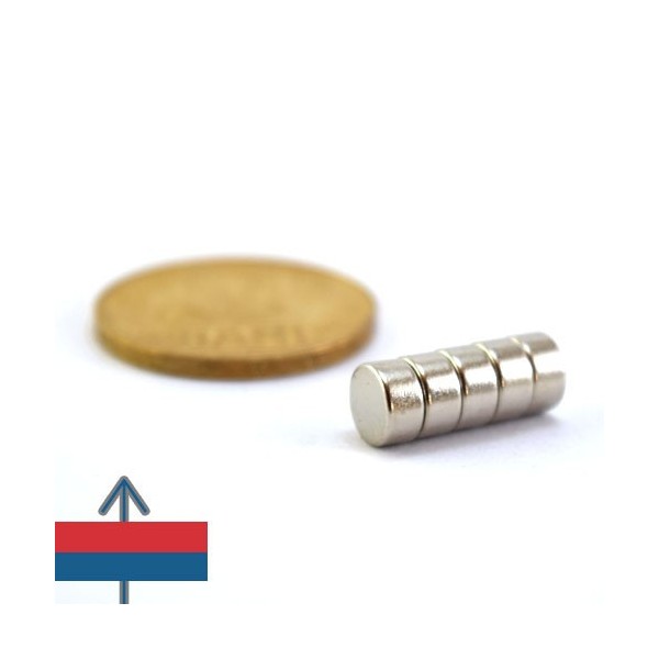 Magnet neodim disc 06 x 03 mm 12