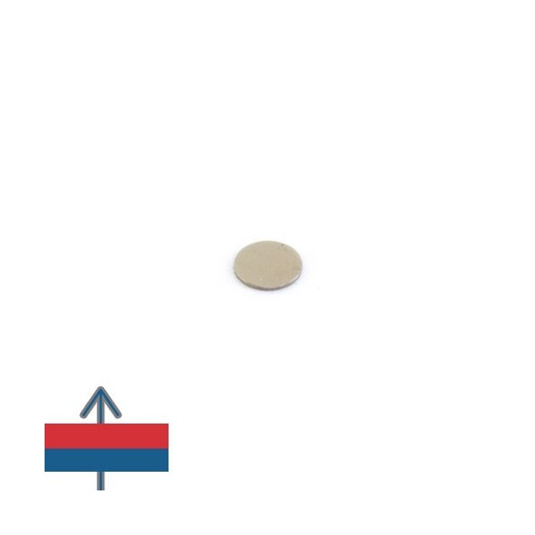 Magnet neodim disc 07 x 0.4 mm cu magnetizare