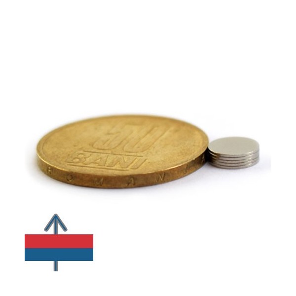 Magnet neodim disc 07 x 0.4 mm 5