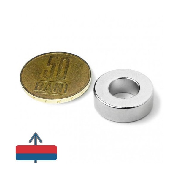 Magnet neodim inel 19 x 09 x 06 mm 1