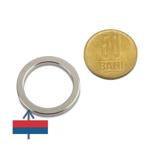 Magnet neodim inel 27 x 21 x 03 mm 2