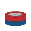Magnet neodim inel 40 x 23 x 06 mm 1 2
