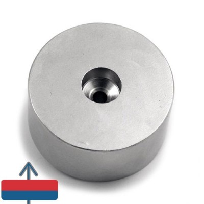 Magnet neodim inel 60 x 06 x 30 mm cu magnetizare