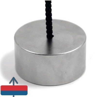 Magnet neodim inel 60 x 06 x 30 mm cu sfoară