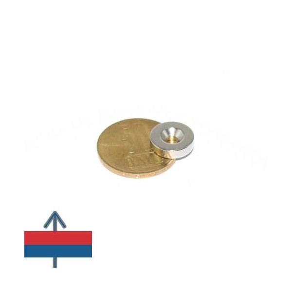 Magnet neodim inel D 13 mm 2