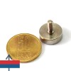 Magnet neodim oala D16 mm cu filet exterior 1