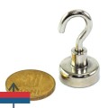 Magnet neodim oala D20 mm cu carlig 5
