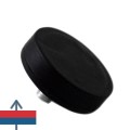 Magnet neodim oala D22 mm cauciucat filet exterior 4