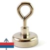 Magnet neodim oala D25 mm cu carlig inelar 1 2
