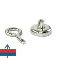 Magnet neodim oala D32 mm cu carlig inelar 4