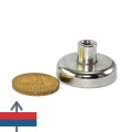 Magnet neodim oala D32 mm cu carlig inelar 7