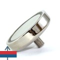 Magnet neodim oala D48 mm cu filet exterior 3