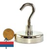 Magnet neodim oala D60 mm cu carlig 1 2