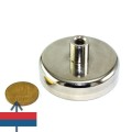 Magnet neodim oala D60 mm cu carlig 6