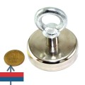 Magnet neodim oala D60 mm cu carlig inelar 1