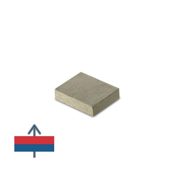 Magnet SmCo bloc 16,5 x 13 x 04 mm