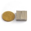 Magnet neodim bloc 20 x 4 x 0,5 mm - N35 cu magnetizare 2