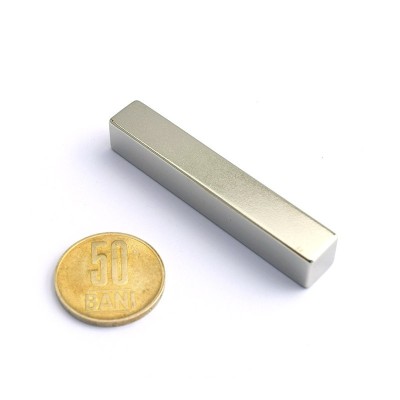 Magnet neodim bloc 50 x 10 x 10 mm - N45 orizontal