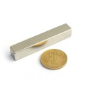 Magnet neodim bloc 60 x 10 x 10 mm - N45 orizontal