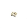 Magnet neodim bloc 15 x 15 x 4 mm cu gaura îngropată D4,5 D9,6 - N35 cu magnetizare proportional 2