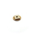 Magnet neodim bloc 15 x 15 x 4 mm cu gaura îngropată D4,5 D9,6 - N35 peste moneda spate