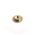 Magnet neodim disc 15 x 4 mm cu gaura ingropata D4,5 D9,46 - N35 peste moneda 50 bani