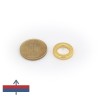Magnet neodim inel 5 x 1 x 2 mm - N52 cu magnetizare