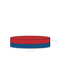 Magnet ferita disc 80 x 15 mm C