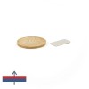 Magnet neodim bloc 15 x 8 x 0,9 mm - N35SH - NiCuNi cu magnetizare