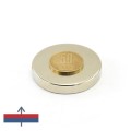 Magnet neodim inel 48 x 14 x 8 mm cu magnetizare 3