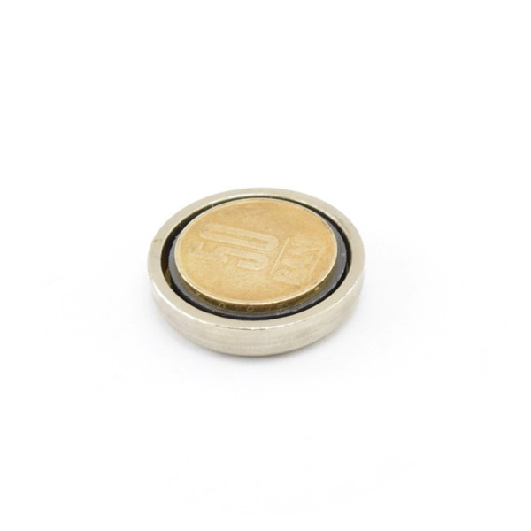 Magnet ferita oala D 32 mm cu moneda de 50 bani peste