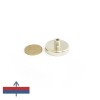 Magnet ferită oală D 32 mm cu gât filetat la interior 2