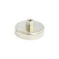 Magnet ferită oală D 80 mm cu gât filetat la interior