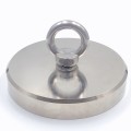 Magnet neodim oală D 136 mm cârlig inelar rotativ - magnet fishing