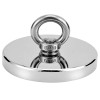 Magnet neodim oală D 136 mm cârlig inelar - magnet fishing