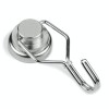 Magnet neodim oală D 25 mm cu cârlig / cuier rotativ