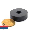Magnet ferita inel 31.75 x 9.65 x 9.65 mm 1 2