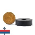 Magnet ferita inel 31.75 x 9.65 x 9.65 mm 3