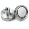 Magnet neodim oală D 16 mm filet interior 2 buc