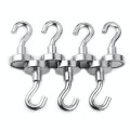 Magnet neodim oală D 16 mm filet interior și cârlig 7 bucăți
