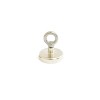 Magnet ferită oală D 32 mm cu cârlig inelar